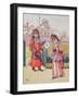 Illustration for 'St. Valentines Day' 1914-Kate Greenaway-Framed Giclee Print