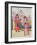 Illustration for 'St. Valentines Day' 1914-Kate Greenaway-Framed Giclee Print