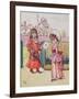 Illustration for 'St. Valentines Day' 1914-Kate Greenaway-Framed Giclee Print