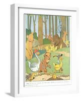 Illustration for the Album 'Gedeon, Chief of the Thieves'-Benjamin Rabier-Framed Giclee Print
