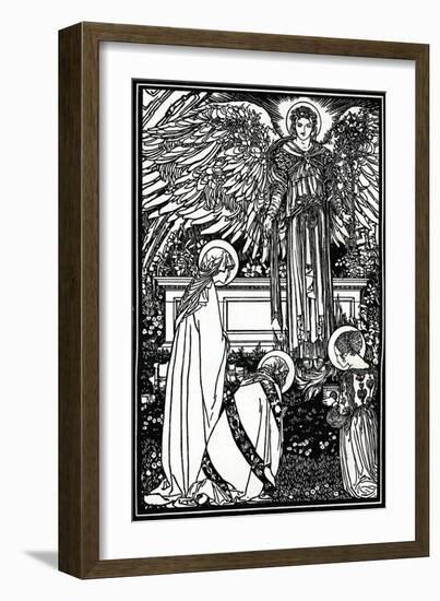 'Illustration for The Altar Book', 1892, (1897)-Robert Anning Bell-Framed Giclee Print