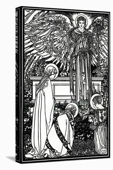 'Illustration for The Altar Book', 1892, (1897)-Robert Anning Bell-Stretched Canvas