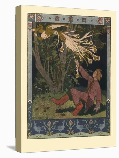 Illustration for the Fairy Tale of Ivan Tsarevich, the Firebird, and the Gray Wolf, 1902-Ivan Yakovlevich Bilibin-Stretched Canvas