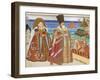 Illustration for the Fairy Tale of the Tsar Saltan by A. Pushkin-Ivan Yakovlevich Bilibin-Framed Giclee Print