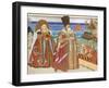 Illustration for the Fairy Tale of the Tsar Saltan by A. Pushkin-Ivan Yakovlevich Bilibin-Framed Giclee Print