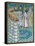 Illustration for the Fairy Tale Vasilisa the Beautiful-Ivan Yakovlevich Bilibin-Framed Stretched Canvas