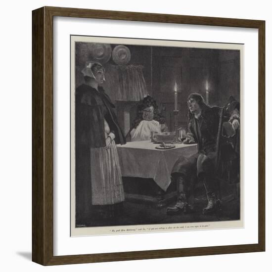 Illustration for the Great North Road-Richard Caton Woodville II-Framed Giclee Print