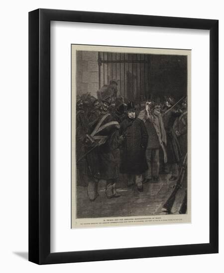 Illustration for the History of a Crime-Emile Antoine Bayard-Framed Giclee Print