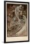 Illustration for the Illustrated Edition Le Pater-Alphonse Mucha-Framed Giclee Print