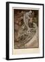 Illustration for the Illustrated Edition Le Pater-Alphonse Mucha-Framed Giclee Print