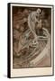 Illustration for the Illustrated Edition Le Pater-Alphonse Mucha-Framed Stretched Canvas