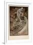 Illustration for the Illustrated Edition Le Pater-Alphonse Mucha-Framed Giclee Print