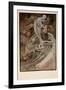 Illustration for the Illustrated Edition Le Pater-Alphonse Mucha-Framed Giclee Print