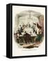 Illustration for the Pickwick Papers-Robert Seymour-Framed Stretched Canvas