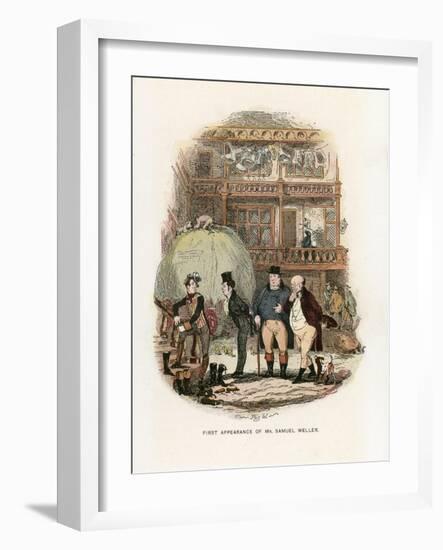 Illustration for the Pickwick Papers-Hablot Knight Browne-Framed Giclee Print