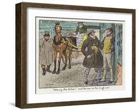 Illustration for the Pickwick Papers-Charles Edmund Brock-Framed Giclee Print