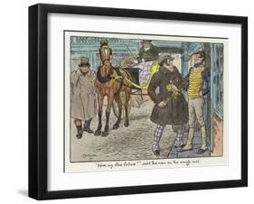 Illustration for the Pickwick Papers-Charles Edmund Brock-Framed Giclee Print