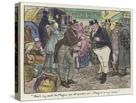 Illustration for the Pickwick Papers-Charles Edmund Brock-Stretched Canvas