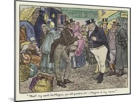 Illustration for the Pickwick Papers-Charles Edmund Brock-Mounted Giclee Print