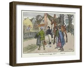 Illustration for the Pickwick Papers-Charles Edmund Brock-Framed Giclee Print