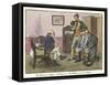 Illustration for the Pickwick Papers-Charles Edmund Brock-Framed Stretched Canvas