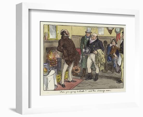 Illustration for the Pickwick Papers-Charles Edmund Brock-Framed Giclee Print