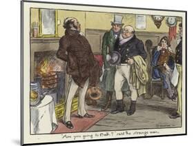 Illustration for the Pickwick Papers-Charles Edmund Brock-Mounted Giclee Print