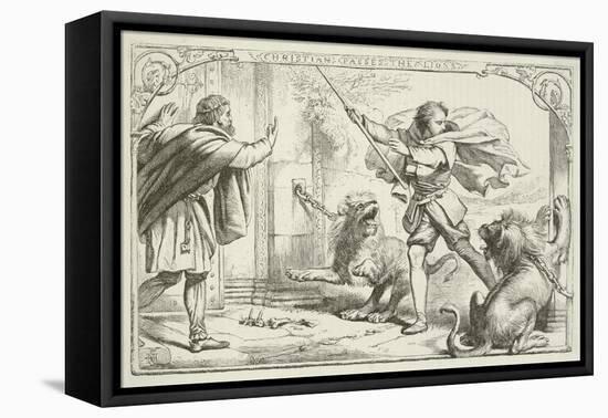 Illustration for the Pilgrim's Progress-Henry Courtney Selous-Framed Stretched Canvas