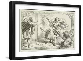 Illustration for the Pilgrim's Progress-Henry Courtney Selous-Framed Giclee Print