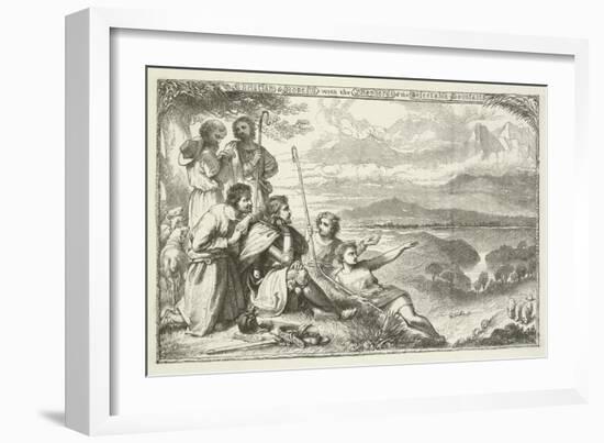 Illustration for the Pilgrim's Progress-Henry Courtney Selous-Framed Giclee Print