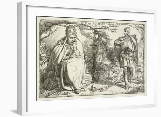 Illustration for the Pilgrim's Progress-Henry Courtney Selous-Framed Giclee Print