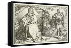 Illustration for the Pilgrim's Progress-Henry Courtney Selous-Framed Stretched Canvas