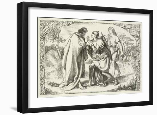 Illustration for the Pilgrim's Progress-Henry Courtney Selous-Framed Giclee Print