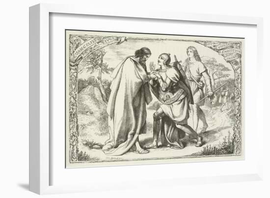 Illustration for the Pilgrim's Progress-Henry Courtney Selous-Framed Giclee Print