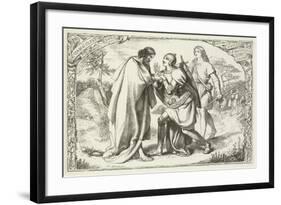 Illustration for the Pilgrim's Progress-Henry Courtney Selous-Framed Giclee Print