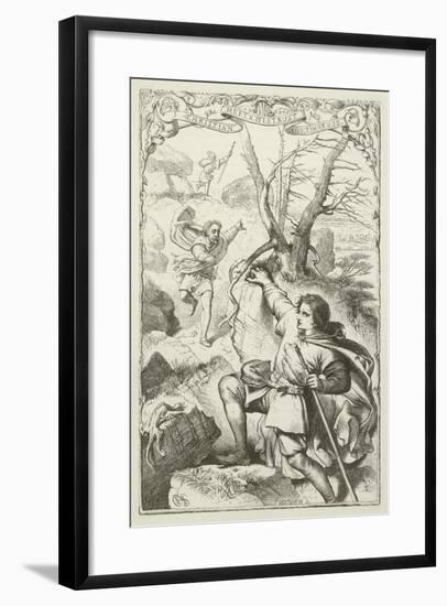 Illustration for the Pilgrim's Progress-Henry Courtney Selous-Framed Giclee Print