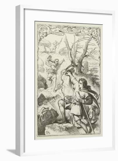 Illustration for the Pilgrim's Progress-Henry Courtney Selous-Framed Giclee Print