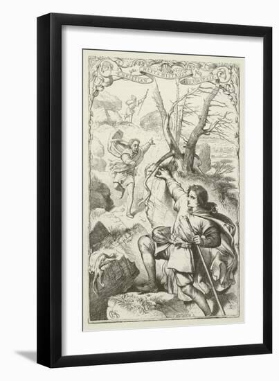 Illustration for the Pilgrim's Progress-Henry Courtney Selous-Framed Giclee Print