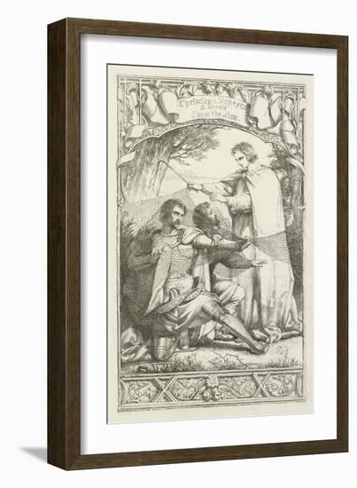 Illustration for the Pilgrim's Progress-Henry Courtney Selous-Framed Giclee Print