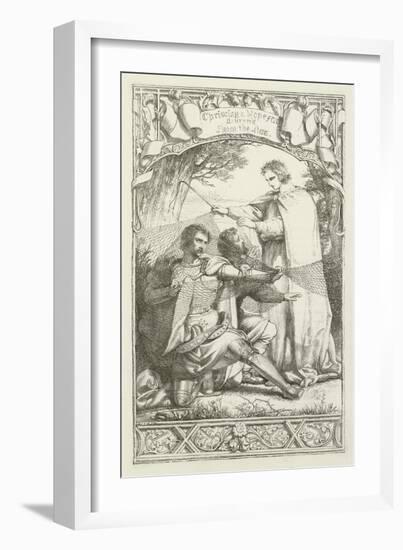 Illustration for the Pilgrim's Progress-Henry Courtney Selous-Framed Giclee Print