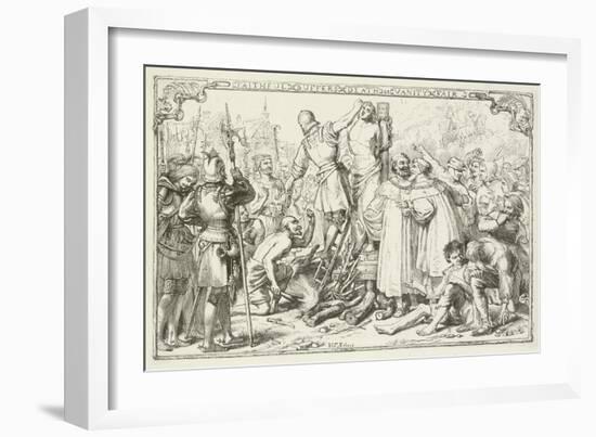 Illustration for the Pilgrim's Progress-Henry Courtney Selous-Framed Giclee Print