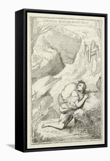 Illustration for the Pilgrim's Progress-Henry Courtney Selous-Framed Stretched Canvas