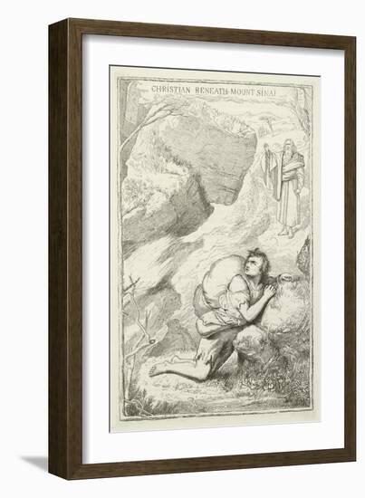 Illustration for the Pilgrim's Progress-Henry Courtney Selous-Framed Giclee Print