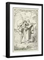 Illustration for the Pilgrim's Progress-Henry Courtney Selous-Framed Giclee Print