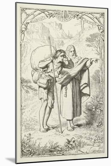 Illustration for the Pilgrim's Progress-Henry Courtney Selous-Mounted Giclee Print