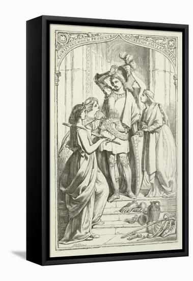 Illustration for the Pilgrim's Progress-Henry Courtney Selous-Framed Stretched Canvas