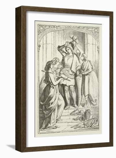 Illustration for the Pilgrim's Progress-Henry Courtney Selous-Framed Giclee Print