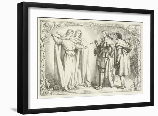 Illustration for the Pilgrim's Progress-Henry Courtney Selous-Framed Giclee Print