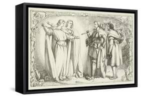 Illustration for the Pilgrim's Progress-Henry Courtney Selous-Framed Stretched Canvas