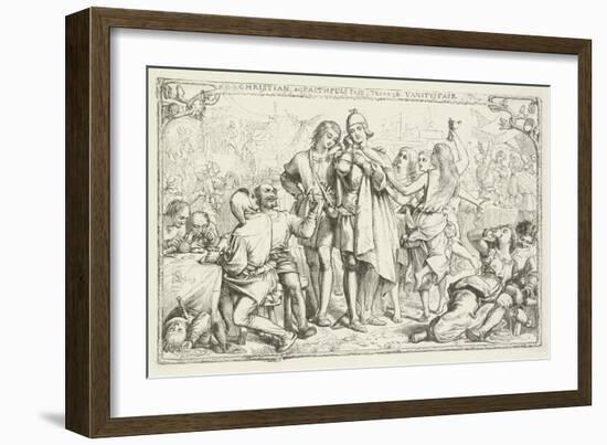 Illustration for the Pilgrim's Progress-Henry Courtney Selous-Framed Giclee Print